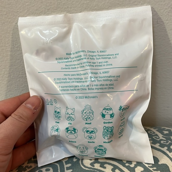 McDonald’s Happy Meal Squishmallow Toy Hans - Picture 3 of 4